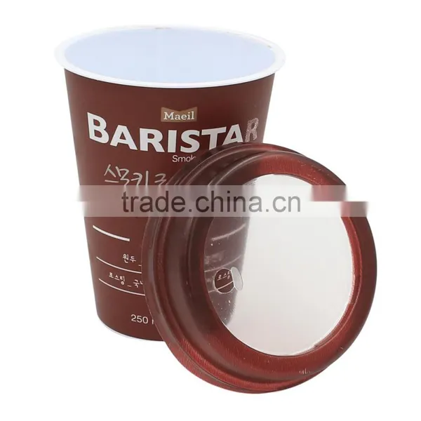 Wholesale Plastic Reusable Coffee Cups With Lid, IML Cheap Different Types Of Drink Cup photo-2