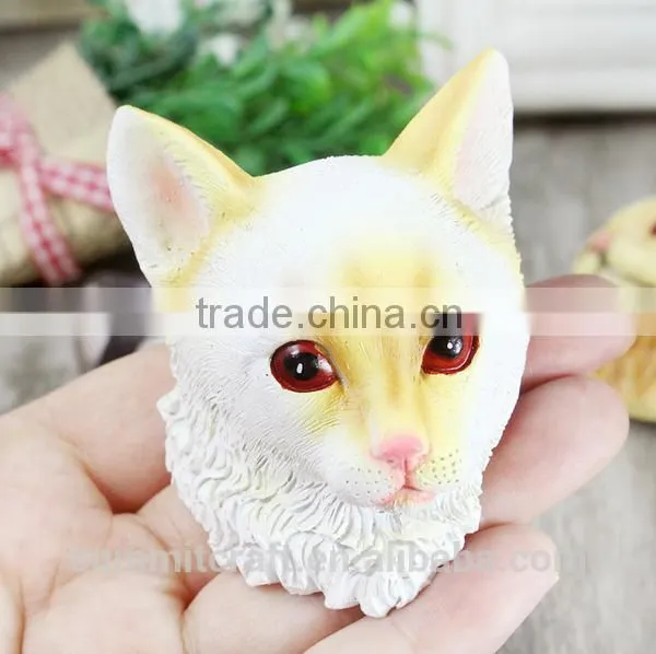 Resin Souvenir 3d Half Cat Stuck in Refrigerator Fridge Magnet photo-4