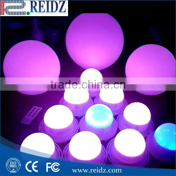 Powerful Rechargeable Battery Powered RGBW Wireless Remote Control Led Base Light photo-3