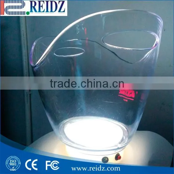 REIDZ Factory Hot Supply PC Plastic Type and Ice Buckets&Tongs Buckets Coolers&Holders Type Inflatable Floating Ice Bucket photo-6