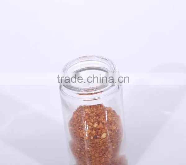 4oz Clear Round Glass Spice Jars With Metal Screw Top Lid photo-5