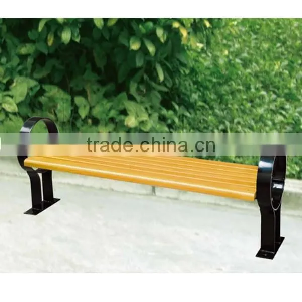 High Quality Cheap Park Wooden Antique Vintage Rustic Wooden Long Bench HY-11 photo-3