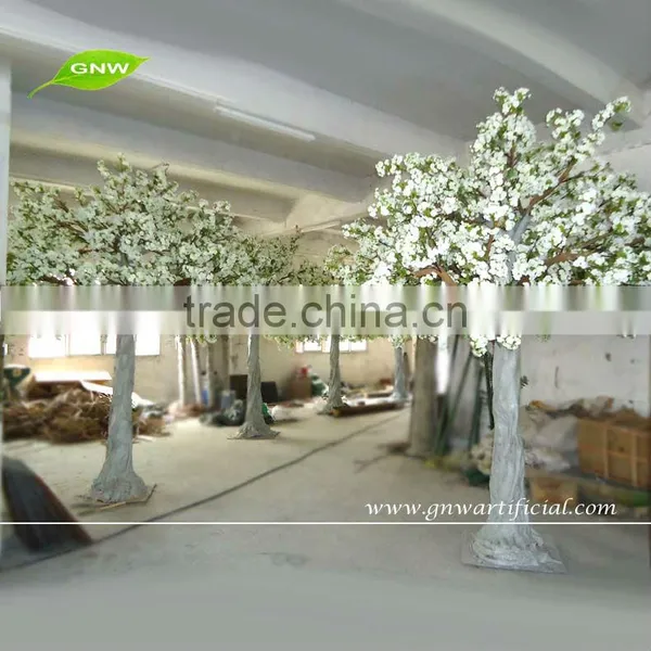 GNW BLS022 3m Artificial Flowers Cherry Blossom White Trees for Wedding and Party Decorating photo-2