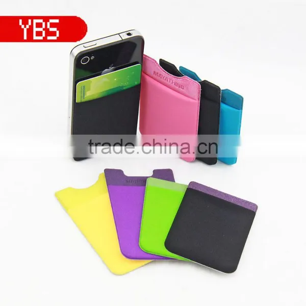 Fashion Red Silicone Card Holder /Silicone Id Card Holder for Man photo-5