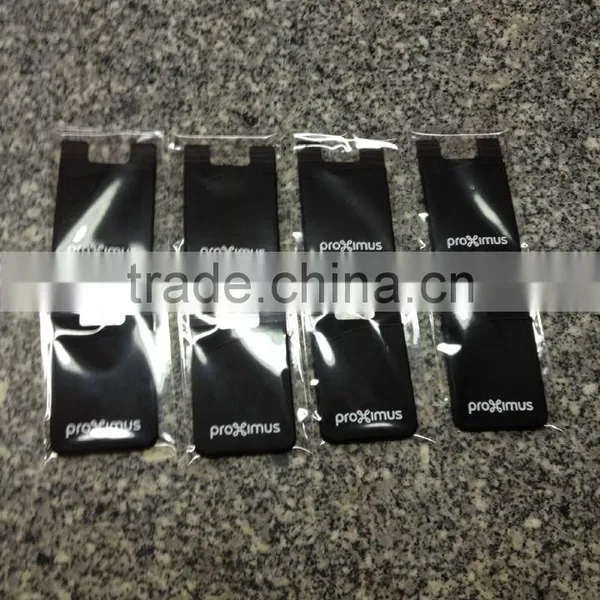 New Products 3m Sticker Smart Wallet Mobile Silicone ID Card Holder photo-2