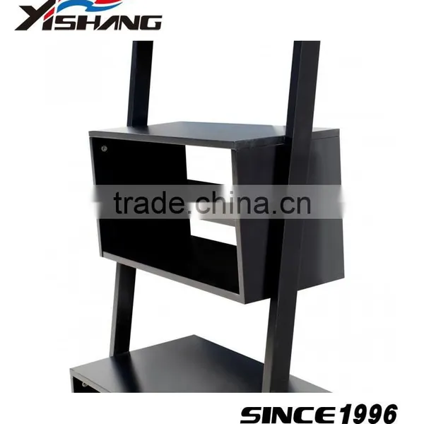 8 Tiers Portable Wood Book Shelf for Living Room photo-5