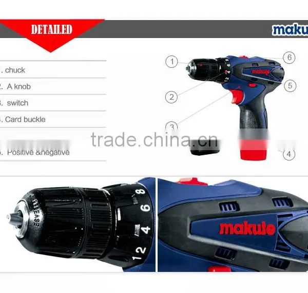 Tungsten Drill Bits MAKUTE Professional Power Tools Cordless Drill(CD002) photo-5
