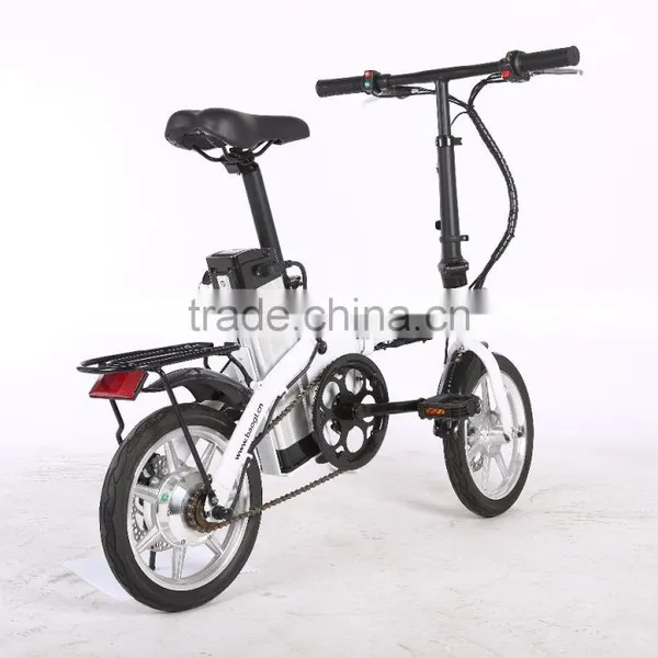 14 Inch Portable Electric Bike Popular Mini Electric Folding Bike photo-3