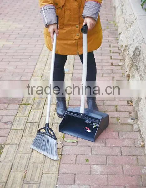 All New Material SEDEX Certificate Long Handle Broom With Dustpan photo-2