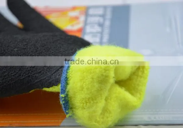 Palm Coated Latex Thermal Liner Winter Gloves photo-4