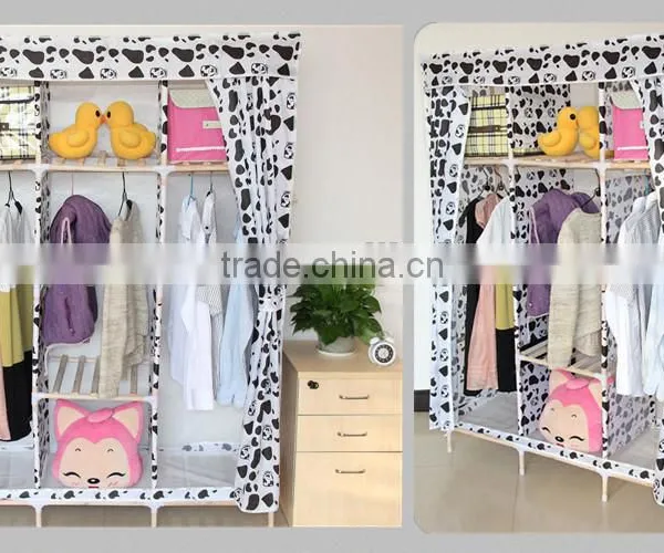 Foldable Wooden Wardrobe photo-4