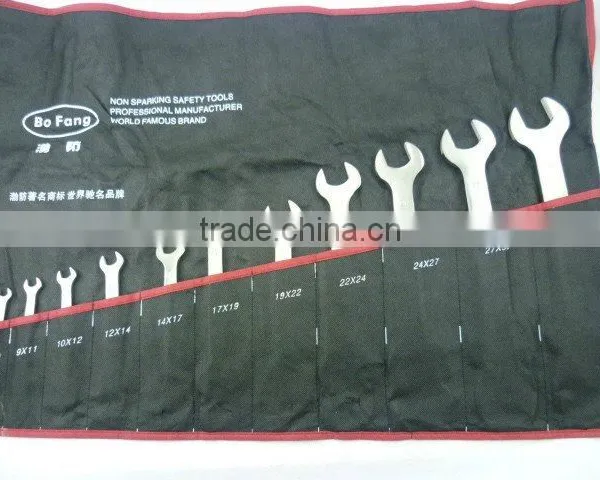 8*10~30*32mm Double Open End Wrench 11pcs D/E Open Spanner Open Jaw photo-2