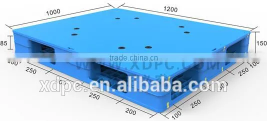 Double Faced Welding Heavy Duty Plastic Pallet photo-3