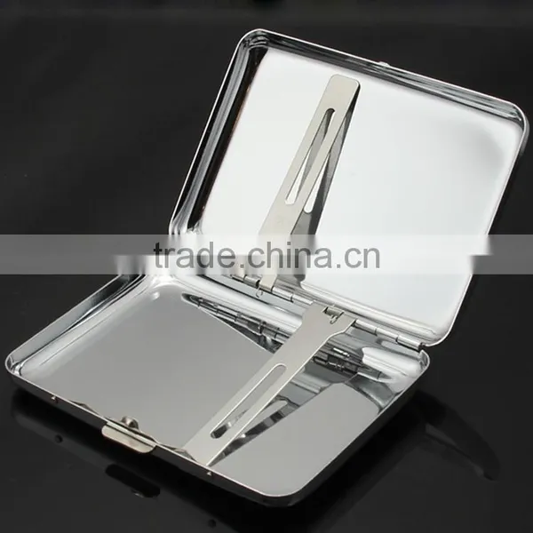 2017 High Quality 16 Metal Stainless Steel Cigarette Box Case photo-4