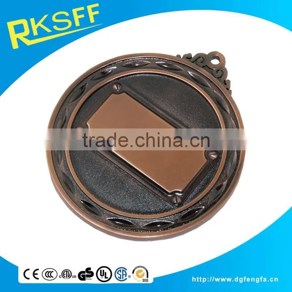 Hot Sale Manufacturer Purple Bronze Plate Football Medal photo-6