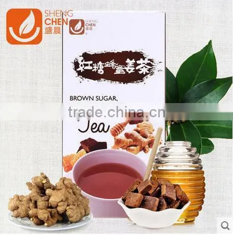 100% Dissolved Instant Brown Sugar Ginger Tea (6g, 9g, 18g) Sell to Nigeria Chile and USA Gx20bags/box 7gx20bags/box 13g*10bags photo-2