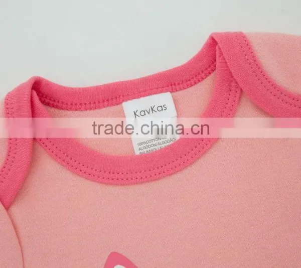 2017 Summer Clothes Short Sleeve 100% Cotton Baby Rompers Girl photo-4