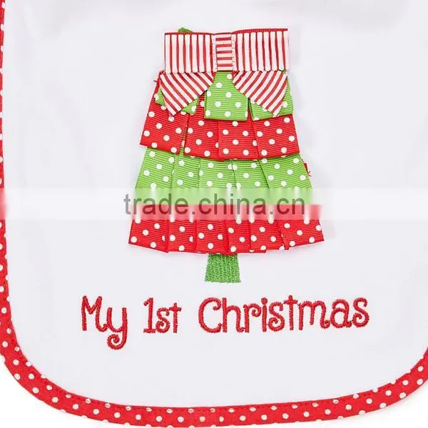 High Quality and Durable Bandana Bibs Reasonable Price Christmas Organic Cotton Drool Baby Bibs photo-4