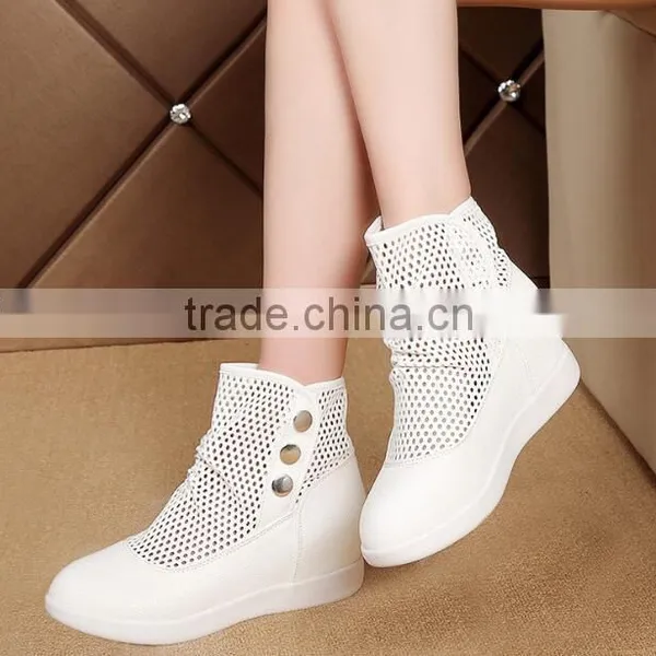 Zm50243b Height Increasing Women Shoes Summer New Style Hollow Out Breathe Lady Shoe photo-5