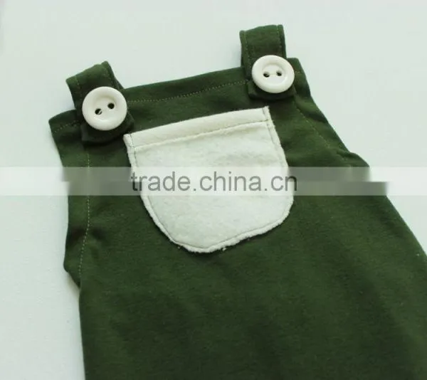 Baby Bodysuit Baby Overalls Soft Plain Baby Rompers photo-2