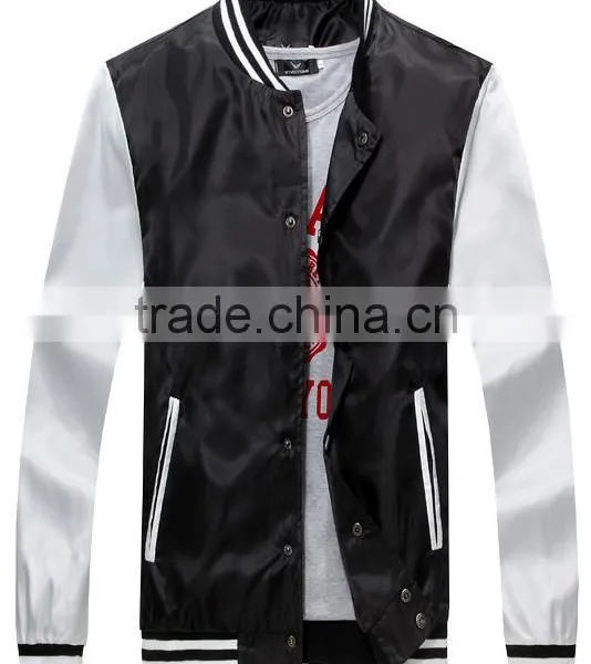 Fashion Design Baseball Jacket With Pockets,Cheap Custom Youth Varsity Jackets photo-2