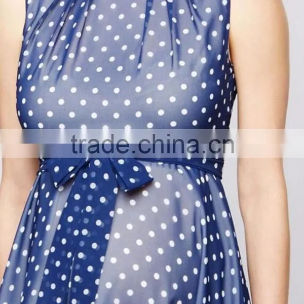 Pregnant Women Chiffon Midi Dresses photo-6
