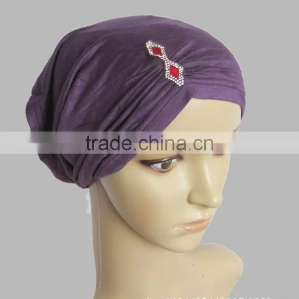 Europe and the United States Selling Indian Hat Muslim Hat Stretch Sweat Cloth Head Cap Arabic Hot Diamond Hat Custom Made photo-3