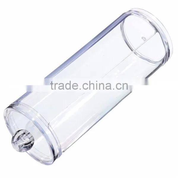 Brand New High Quality Transparent Round Container Storage Case Make up Cotton/Pad Bo Nail Art Remover Paper Wip 176.8cm photo-3