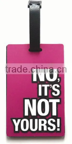 Pvc Luggage Tag Custom Baggage Tag Soft PVC Rubber Cartoon Tag photo-4