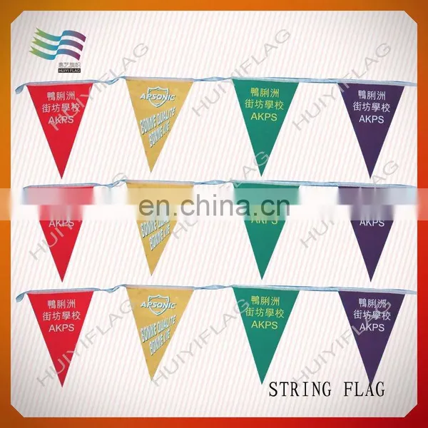 Cheap Hanging Triangle Flags on String photo-5