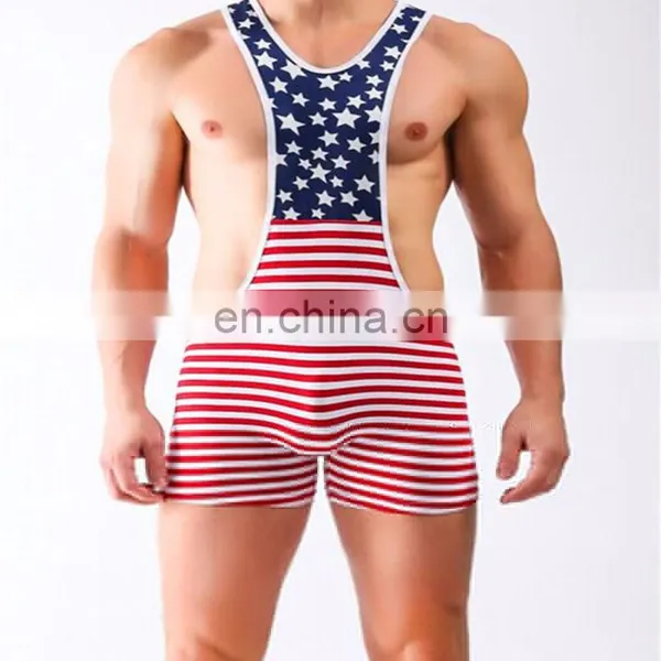 Promotion Custom Wrestling Suits for Sale, Kids Wrestling Suits, Custom Polyester Spandex Suit photo-3