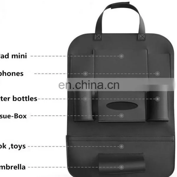 Car Seat Back Organizer With Tablet Holder Universal Use as Car Backseat Organizer for Kids photo-2