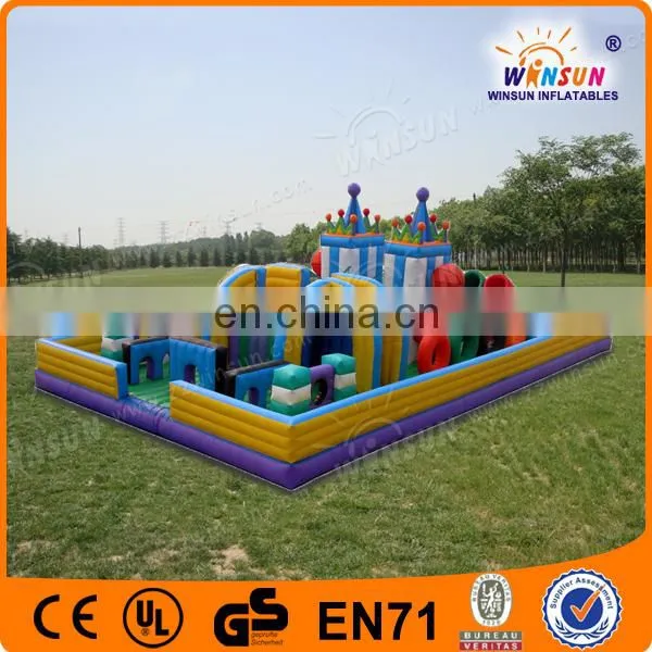 2017 Latest Inflatable Amusement Park,inflatable Indoor Playground,inflatable Fun City photo-3