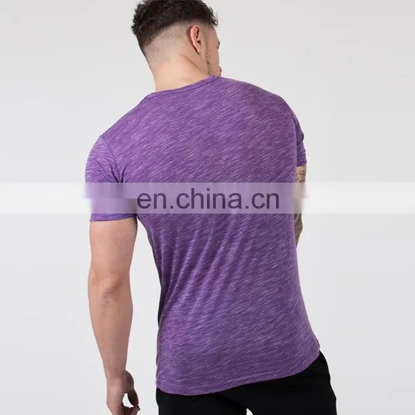 Yihao Men's T-shirt Fitness Mens Custom Sports Gym Clothing Shark Blank t Shirts Gym Men Top Selling Products New Design 2016 photo-2