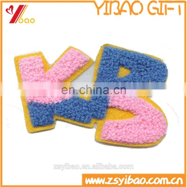 Custom Letter Patch /custom Chenille Patch Iron on for Garment Accessory photo-3