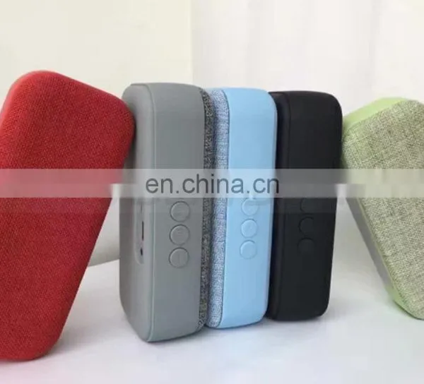 5W*2 Bluetooth Speaker Portable Wireless Stereo Creative Home Outdoor Car Phone Subwoofer With Cloth Fabric photo-6
