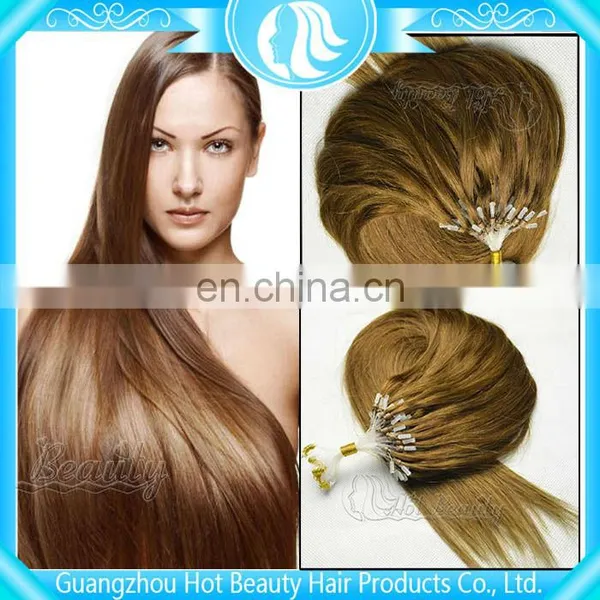 100% 16 Inch Nail Tip Brazilian Human Hair Extensions