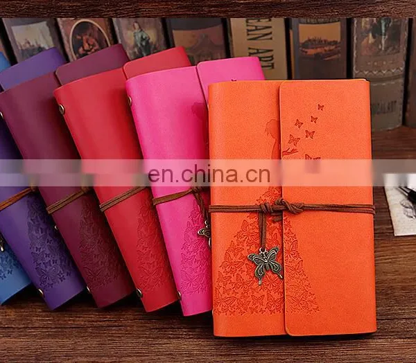 High Quality PU Leather Journal Notebook Wholesale A6 photo-4