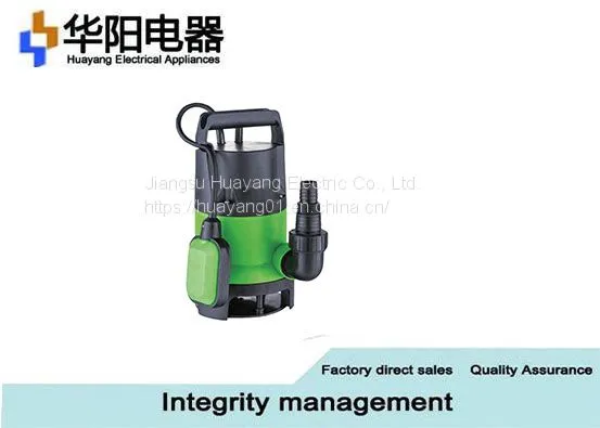 Home Use Small Plastic Electric Submersible Water Pump For Decanting Water And Clean