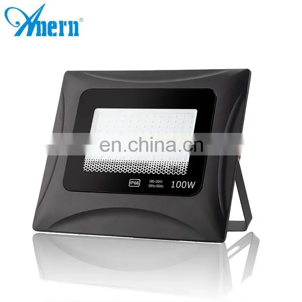 Anern Most Powerful Rechargeable 100w Solar Led Flood Light