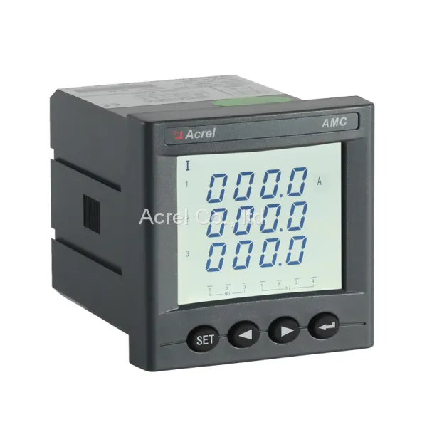 Three Phase Digital Electricity AC Ammeter Meter AMC72L-AI3 photo-2