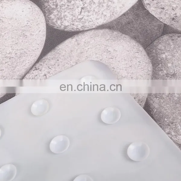Factory Wholesale Quick Absorbent Printing Pvc Plastic Anti Slip Bath Floor Suction Mats photo-4