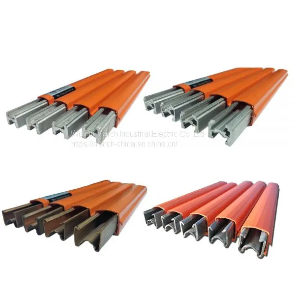 March Crane Parts 160A Electric Bus Bar Hevi-bar Aluminum Conductor Bar photo-4