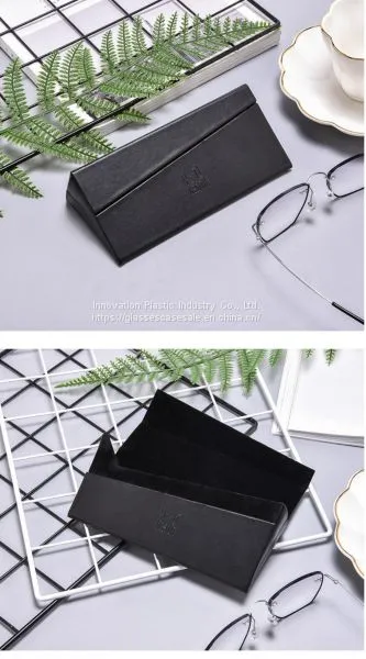 ​Crush-resistant Folding Myopic Glasses Case; Personalized and Creative Sunglasses Case photo-4