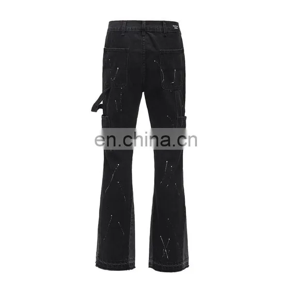 DiZNEW WHOLESALE BIKER LOOSE STRAIGHT SLIM FIT BIKER JEANS MEN photo-4