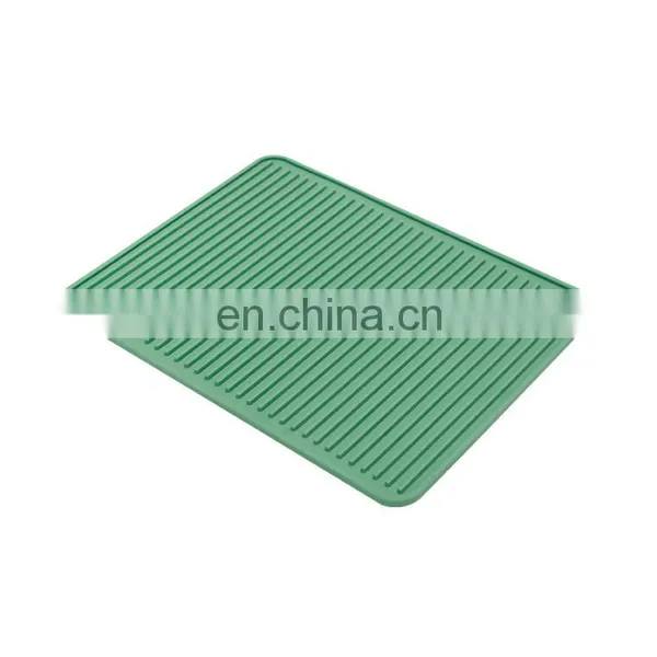 Yiwu Factory New Design Heat Resistant Soft Rubber Pot Holder Dish Drying Mat Cooking Pad photo-5