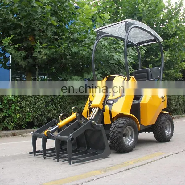 China Garden Machinery 4 Wheel Articulated Loader Epa Mini Dozer photo-5