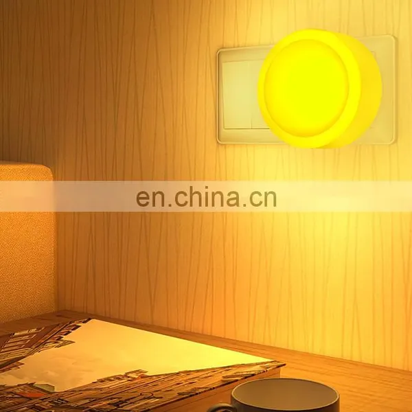 Factory Price Eye Caring Pir Human Induction Night Lamp Motion Sensor Wall Lamp Auto off Round Shape photo-6