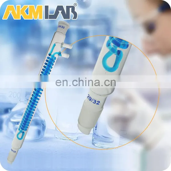 AKMLAB Borosilicate Glass Dimroth Condenser Reflux Condenser photo-5