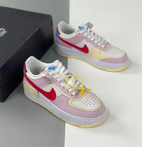 Nike Air Force 1 Shadow Shoes Shadow Barely Green Crimson Tint